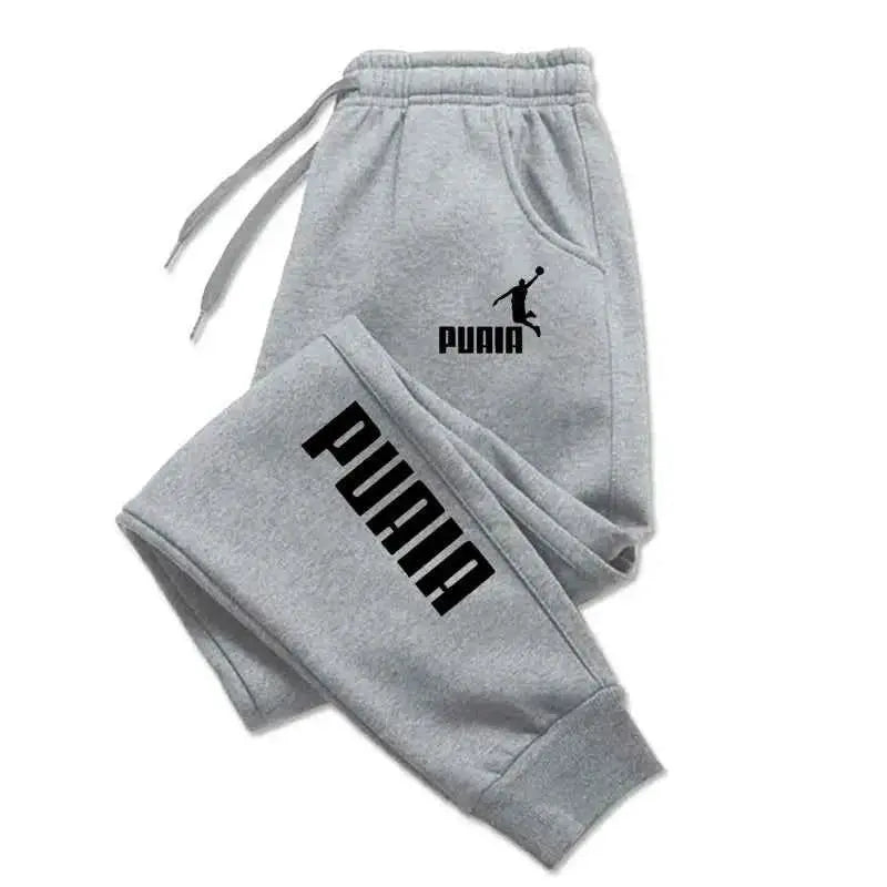 PUAIA Print Sport Jogginghosen Herren Herbst/Winter Neue Fitness Lose Passform Streetwear Hosen