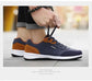 Leather Men Shoes Sneaker Trend Sports Running Breathable Men‘s Sneakers Non-slip Footwear Shoe for Male Walking Autumn