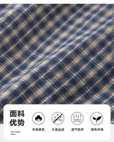 Matching Family Plaid Shirts Dad Mom and Boys Girls Fashion Clothes Korean Father Mother and Daughter Son Same Clothing Jacket Mein Shop