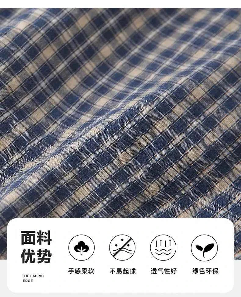 Matching Family Plaid Shirts Dad Mom and Boys Girls Fashion Clothes Korean Father Mother and Daughter Son Same Clothing Jacket