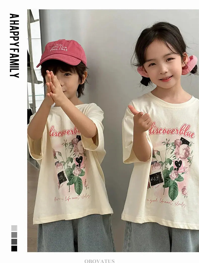 Family Matching Outfit Clothes Set For Summer Vacation Outerwear Beach Tshirt Shorts Clothing Suit Couple Kids Same Costume Wear - Mein Shop