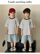 Family Vacation 2025 Summer Tshirt Shorts Clothing Set Family Matching Outfit Holiday Party Clothes Wear Couple Child Costume - Mein Shop