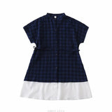 Family Matching Clothes Boy Girl Outfit Set Father and Son Shirt Shorts Suit Mother and Daughter Dress Same Girl Blouse Dress - Mein Shop