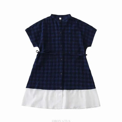 Family Matching Clothes Boy Girl Outfit Set Father and Son Shirt Shorts Suit Mother and Daughter Dress Same Girl Blouse Dress