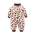 Newborn Baby Spring Winter Clothes Infant Jacket for Girls Jumpsuit for Boys Soft Flannel Bebe Romper Baby Clothes 0-18 Month