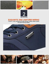 Leather Men Shoes Sneaker Trend Sports Running Breathable Men‘s Sneakers Non-slip Footwear Shoe for Male Walking Autumn