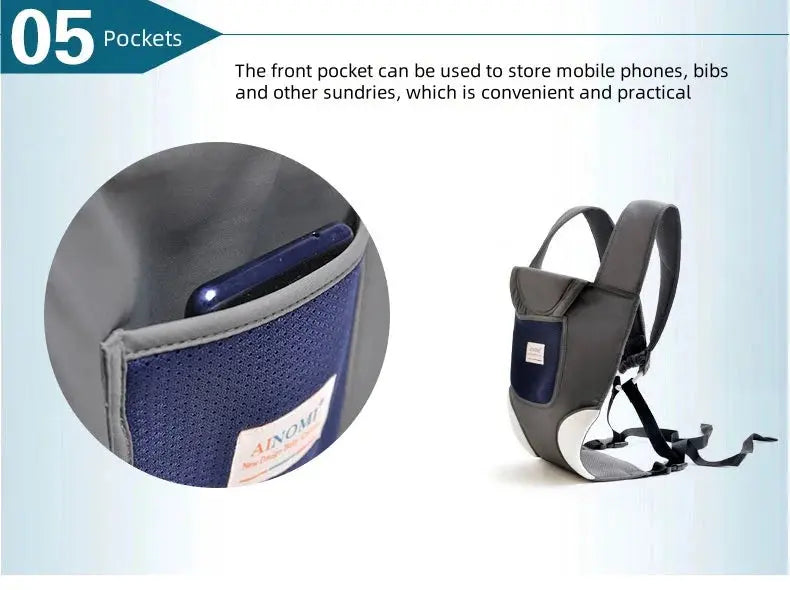 Baby Carrier Backpack 3 in 1 Things for Babies Accessories Kangaroo Accessories Sling Stuff Children's Newborn Infant Ergonomic - Mein Shop