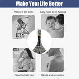 Portable Baby Carrier Wrap Toddler Accessories Multifunctional Strap Infant Bag Adjustable Shoulder Baby Carriers Sling for Kids