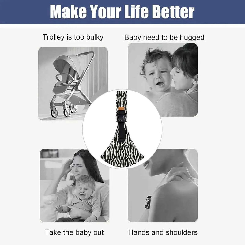 Portable Baby Carrier Wrap Toddler Accessories Multifunctional Strap Infant Bag Adjustable Shoulder Baby Carriers Sling for Kids