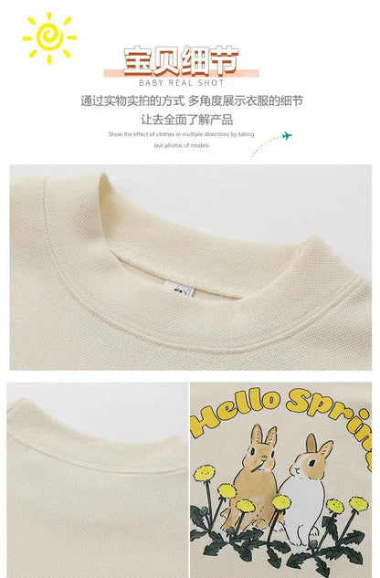 Family Matching Clothes Sets for Couple Mother and Daughter Tops Skirts Two Piece Outfits Father and Son Sweatshirts Shorts Suit - Mein Shop