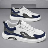 Trend 2025 New Men's Shoes Leather Fashion Low-top Men's Casual Trendy Shoes Running Sports