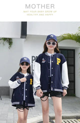 Fashion Family Matching Clothing Parent-child Same Jacket Mother and Daughter Coat Father and Son Boy Children Clothes Outerwear - Mein Shop