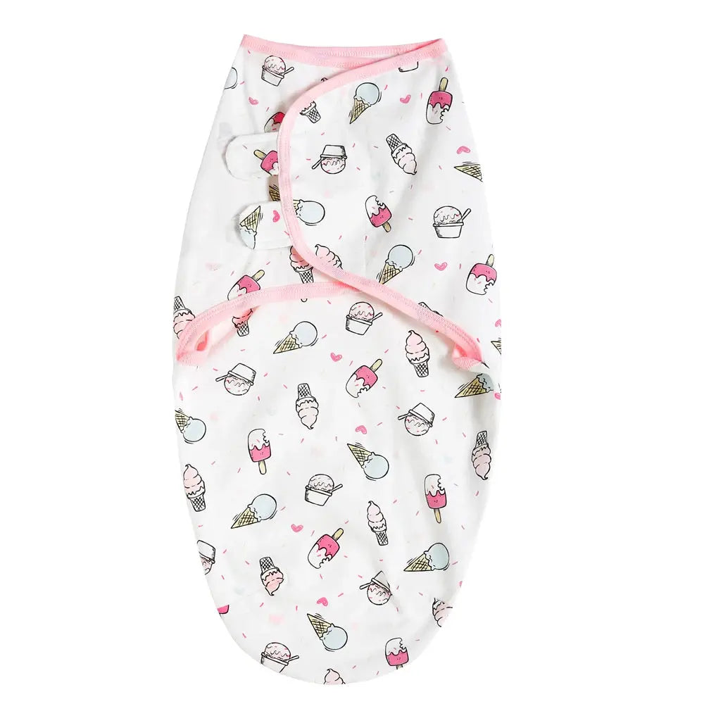 INSULAR New Summer Thick Swaddle 100% Cotton Newborn Infant Bags Wrapping Baby Sleep Sack Diaper Cocoon For Newborns Bags 1pc - Mein Shop