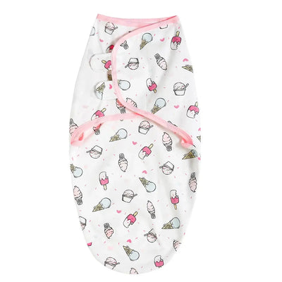 INSULAR New Summer Thick Swaddle 100% Cotton Newborn Infant Bags Wrapping Baby Sleep Sack Diaper Cocoon For Newborns Bags 1pc - Mein Shop