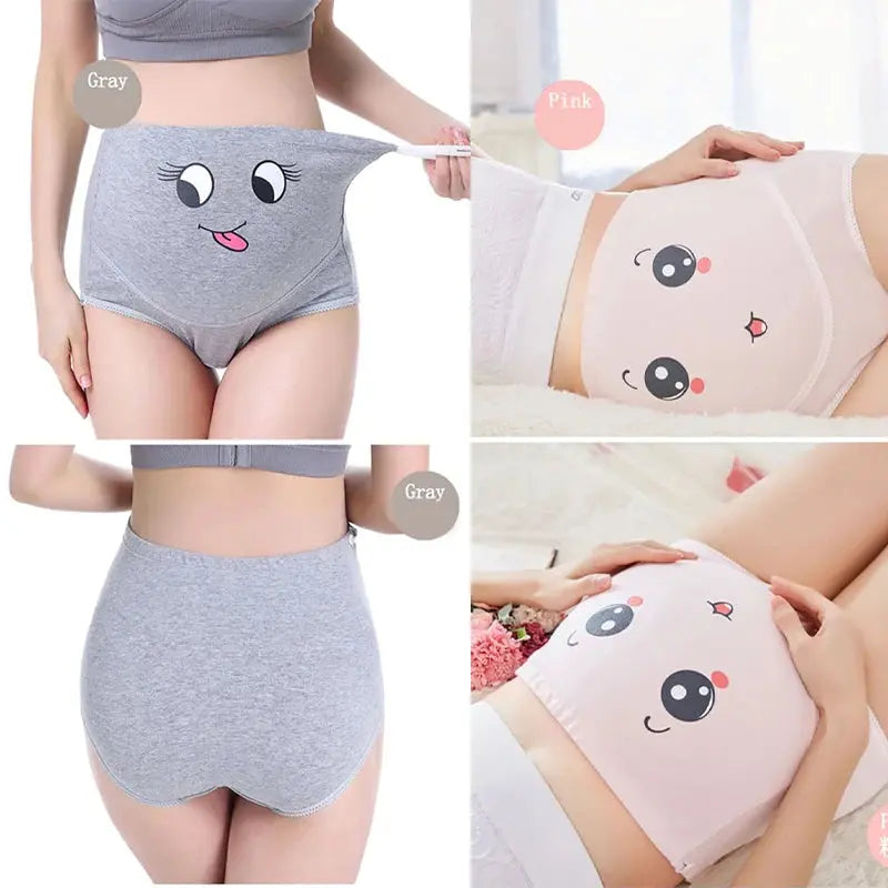 Cotton Panties For Pregnant Maternity Underwear Panty Clothes for Pregnant Women Pregnancy Brief High Waist Maternity Intimates - Mein Shop