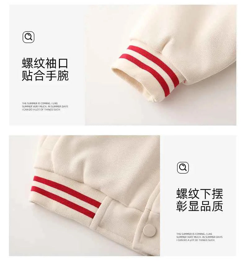 Winter Jacket for The Whole Family Warm Thick Coat Fashion Korean Father Mother and Daughter Son Children Long Sleeve Outerwear