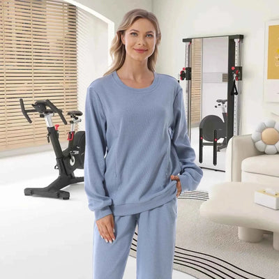 2025 Neuer Schwangere Hoodie Stillkleidung Waffel Stillpullover Sweatshirts Schwangerschafts-Casual-Oberteile für schwangere Frauen Herbst Winter