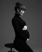 Maternity Dresses Pregnancy Women Maxi Long Dresses Clothes for Pregnant Babyshower Props