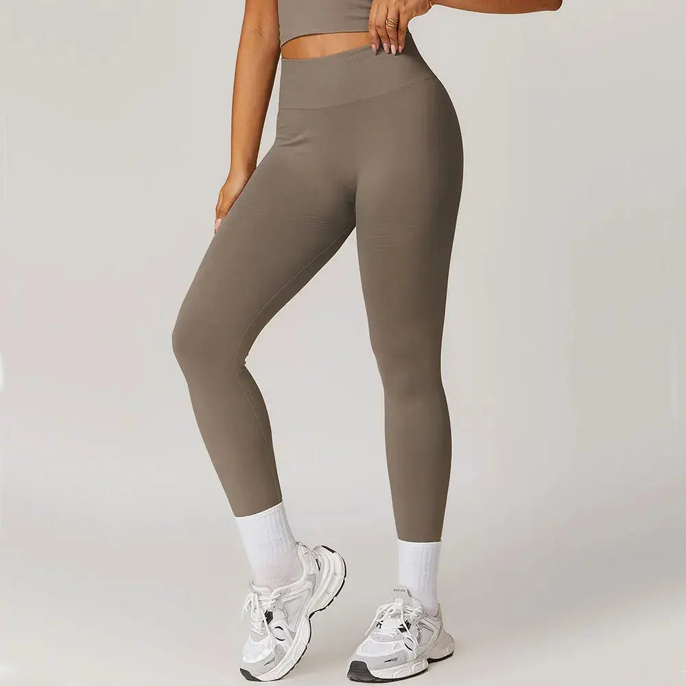 Seamless Leggings Women Yoga Pants Fitness Leggings Running Cycling Breathable Sports Leggings High Waist Workout Gym Clothing - Mein Shop