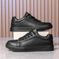 Leather Men Shoes Sneakers Trend Casual Shoe Breathable Leisure Male Sneakers Non-slip Footwear Men Vulcanized Shoes