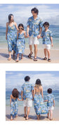 Beach Ware Clothes for Family Vacation 2025 Dad and Son Matching Shirts Oufits Sea Mom Daughter Equal Dresses Women Sexy Dress Mein Shop