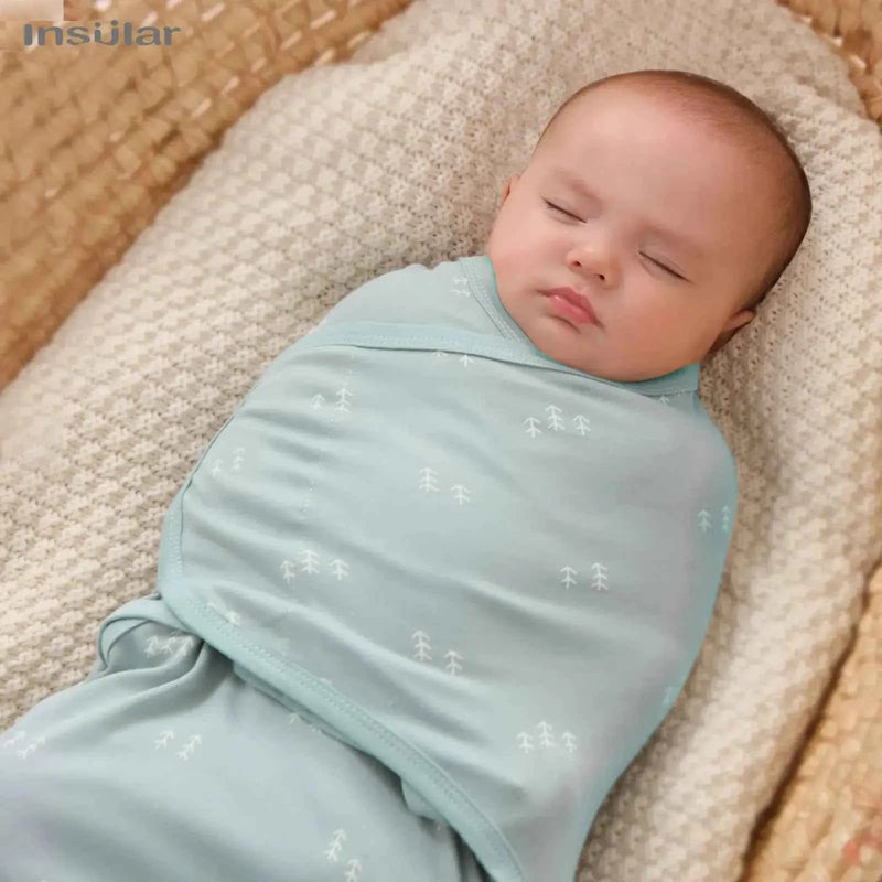 INSULAR New Summer Thick Swaddle 100% Cotton Newborn Infant Bags Wrapping Baby Sleep Sack Diaper Cocoon For Newborns Bags 1pc