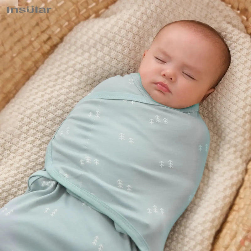 INSULAR New Summer Thick Swaddle 100% Cotton Newborn Infant Bags Wrapping Baby Sleep Sack Diaper Cocoon For Newborns Bags 1pc - Mein Shop