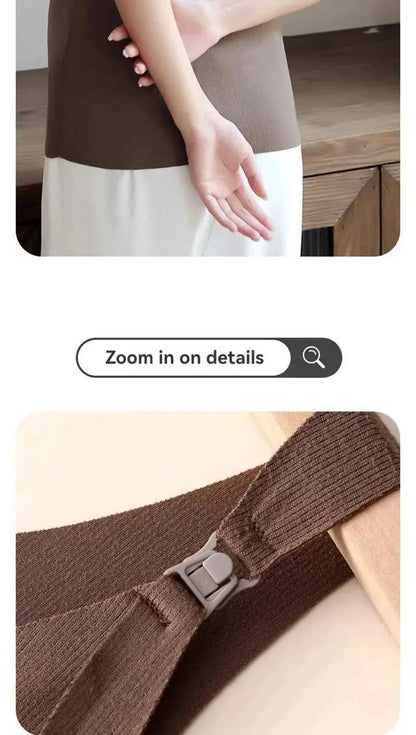 Neue Mode Schwangere Damen Weste Warmes Top für Herbst und Winter, kein BH nötig, Stilltop für werdende Mütter