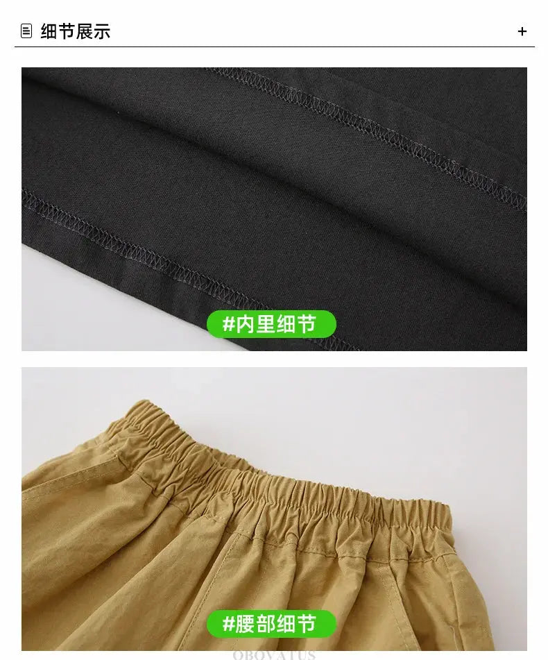 Summer Vacation Wear Father Mother Kids Family Clothing Sets Tshirt Shorts 2PCS Family Look Outfits Couple Child Costume Suit - Mein Shop