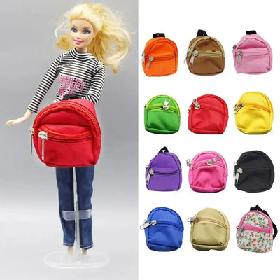 Gifts Dolls Accessories 1/6 BJD Rucksack With Zipper - Mein Shop