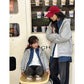 Winter Family Warm Jacket Parent-child Clothes Korea Fashion Father Mother and Daughter Son Baby Matching Thick Coat with Hooded - Mein Shop