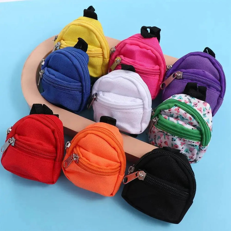 Gifts Dolls Accessories 1/6 BJD Rucksack With Zipper - Mein Shop