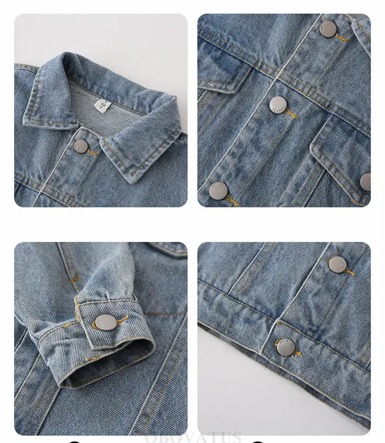 Spring Autumn Korean Parent-Child Clothing Set Matching Outfits for the Family Look Jacket Pants Clothes Set Dad Mum Kids Wear - Mein Shop