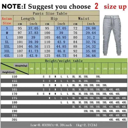 Herren Sportpants, bedruckte Sporthose, warme Laufhose, Herren Outdoorhose, gerade geschnittene Hose, neu für Herbst und Winter