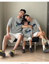Family Clothing Set Tshirt Shorts Skirt Suit Set Family Look Fashion Mother Father Baby Boy Girl Clothes Family Matching Outfits - Mein Shop