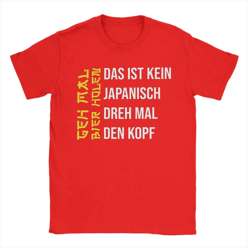 Men's Tshirt Retro Get A Beer T Shirt Funny German Jokes Alcohol Drinkers Dad Gift Streetwear Cotton Summer Casual T-shirts