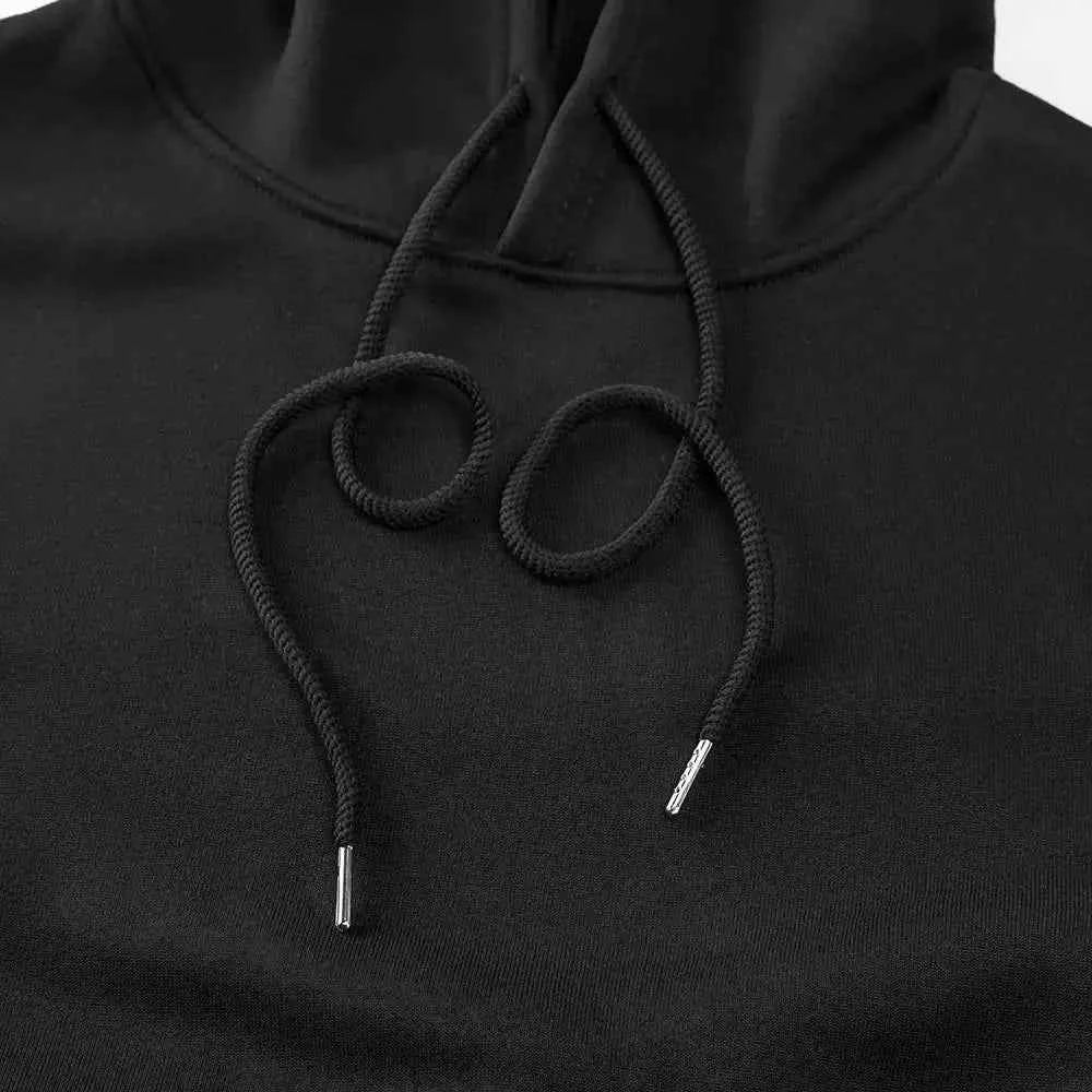 Hoodie Men Graphic Print Hoodies American Retro Personality Streetwear Casual Hooded Sweatshirt Men&
