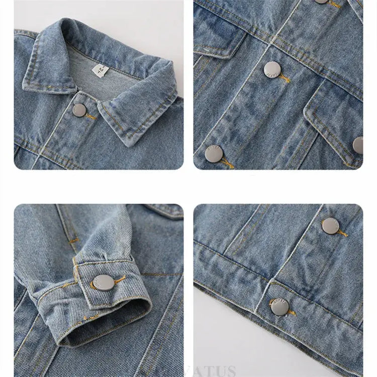 Spring Autumn Korean Parent-Child Clothing Set Matching Outfits for the Family Look Jacket Pants Clothes Set Dad Mum Kids Wear - Mein Shop