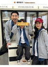 Winter Family Warm Jacket Parent-child Clothes Korea Fashion Father Mother and Daughter Son Baby Matching Thick Coat with Hooded - Mein Shop