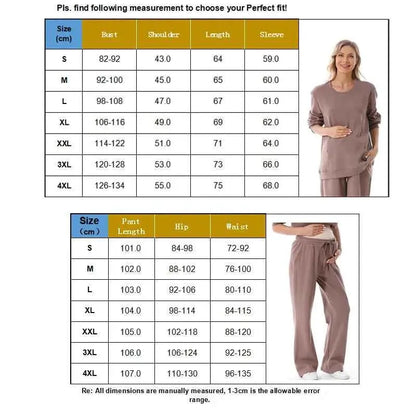 2025 Neuer Schwangere Hoodie Stillkleidung Waffel Stillpullover Sweatshirts Schwangerschafts-Casual-Oberteile für schwangere Frauen Herbst Winter