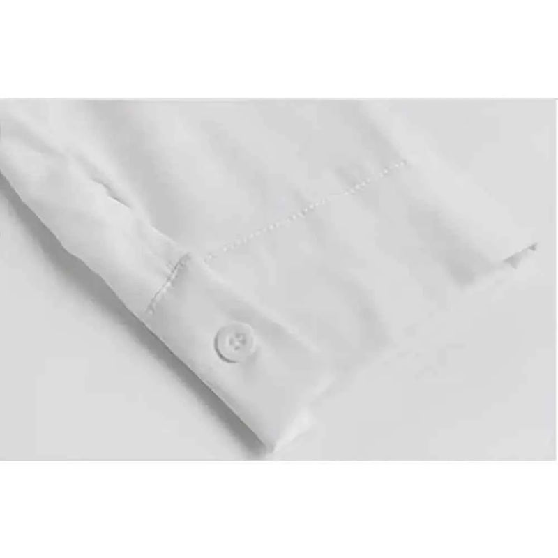 Women'S Shirt Elegant Evening Gown Women'S Plus-Size Lapel Button-Down Long-Sleeved Top Summer Fashion Hawaiian Vacation Shirt