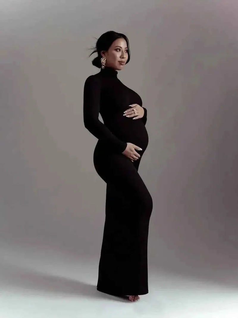 Maternity Dresses Pregnancy Women Maxi Long Dresses Clothes for Pregnant Babyshower Props