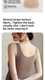 Neue Mode Schwangere Damen Weste Warmes Top für Herbst und Winter, kein BH nötig, Stilltop für werdende Mütter