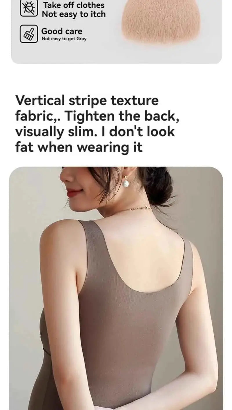 Neue Mode Schwangere Damen Weste Warmes Top für Herbst und Winter, kein BH nötig, Stilltop für werdende Mütter