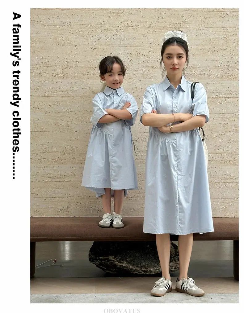 Family Look Matching Clothes Set Matching Family Outfits Family Matching Clothes Mother And Daughter Dress Father Son Clothing - Mein Shop