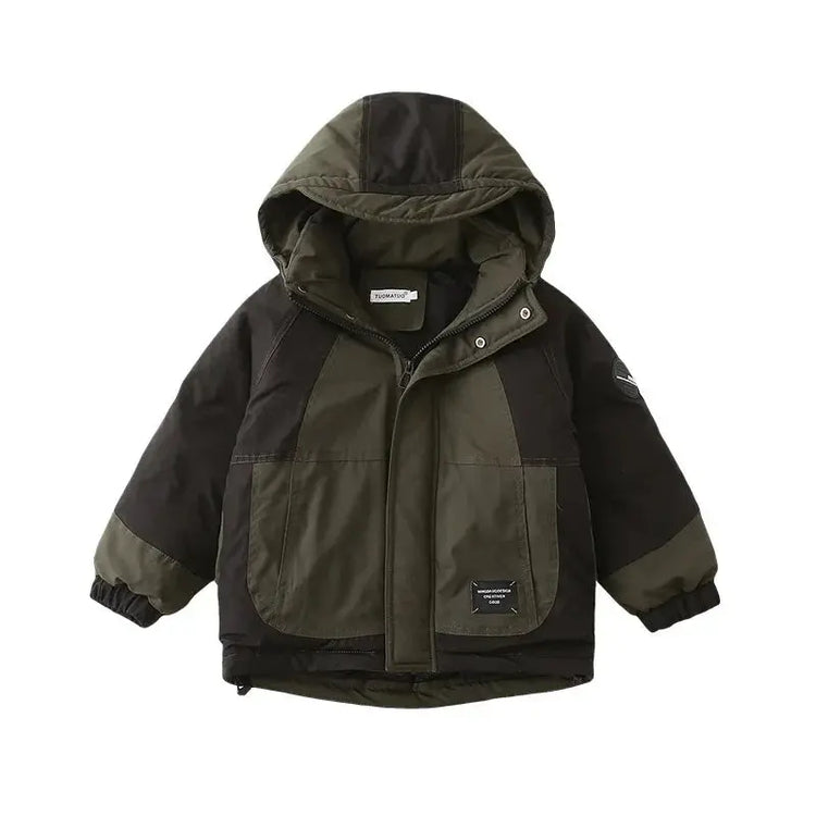 Family Matching Warm Clothes Winter Daughter Mother Thick Padded Coat Son Father Quilted Jacket Parents and Children Clothing - Mein Shop