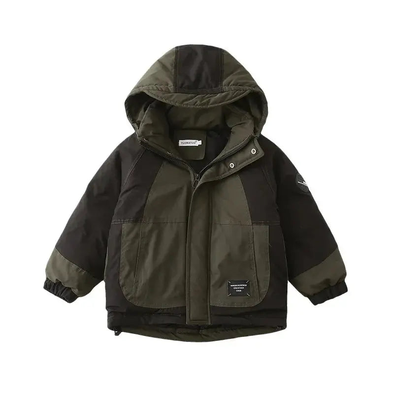 Family Matching Warm Clothes Winter Daughter Mother Thick Padded Coat Son Father Quilted Jacket Parents and Children Clothing - Mein Shop