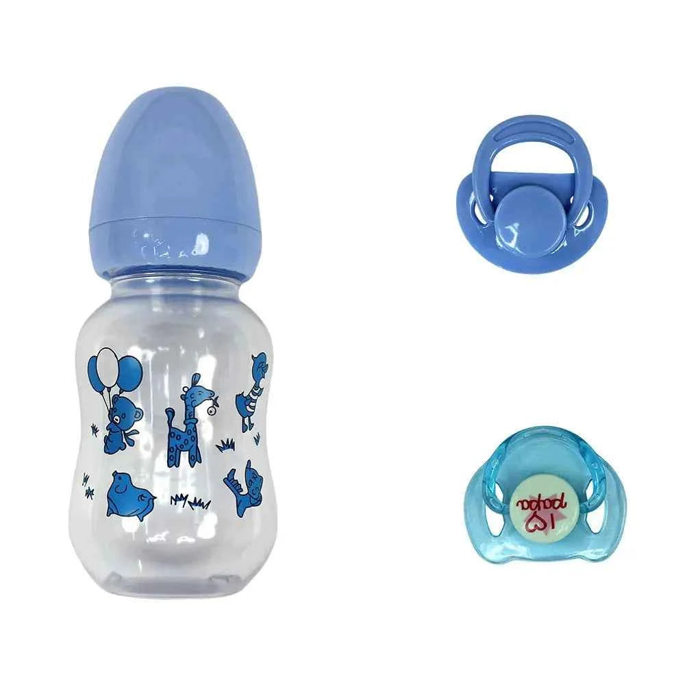 Lovely Reborn Doll Accessories Magnetic Pacifier&amp;Feeding Bottles Reborn Baby Doll Supplies Dummy For New Reborn Baby Doll Toys