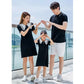 Coordinated Outfits for Family Matching Clothes Mother and Daughter Black Dress Father and Son Kid Shirt Outfits Dad Child Sets - Mein Shop