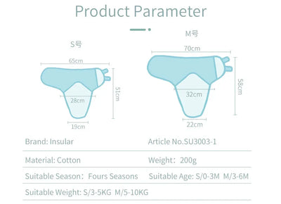 INSULAR New Summer Thick Swaddle 100% Cotton Newborn Infant Bags Wrapping Baby Sleep Sack Diaper Cocoon For Newborns Bags 1pc - Mein Shop